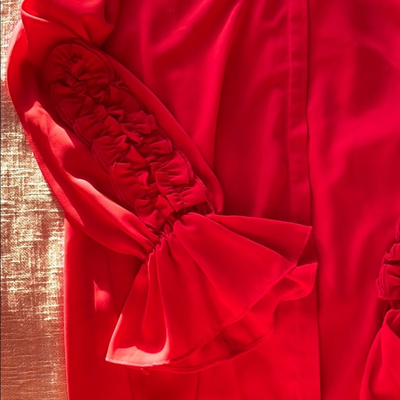 ZARA red blouse - Picture 4 of 6